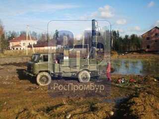 Бурильная установка Вектор на базе шасси ГАЗ-66